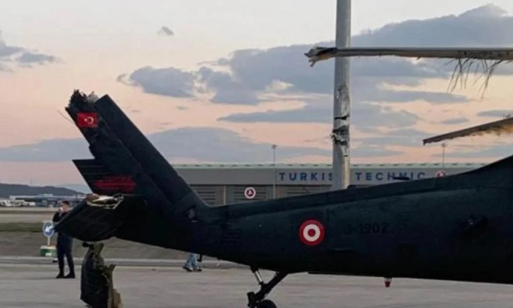 Ατύχημα με ελικόπτερο της τουρκικής Στρατοχωροφυλακής